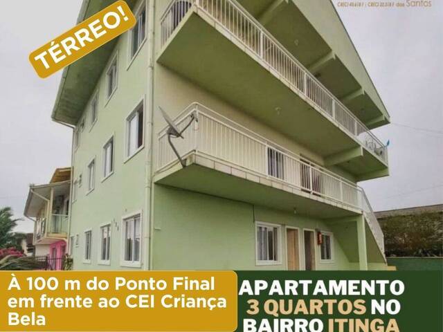#70 - Apartamento para Venda em Araquari - SC