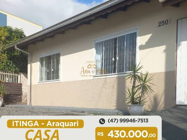 #72 - Casa para Venda em Araquari - SC