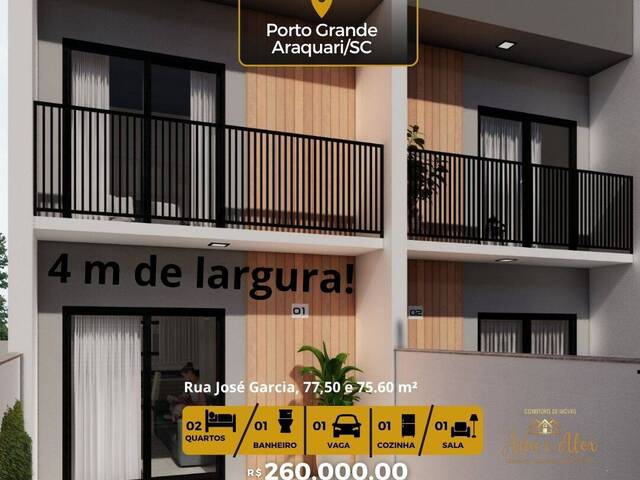 #77 - Casa para Venda em Araquari - SC